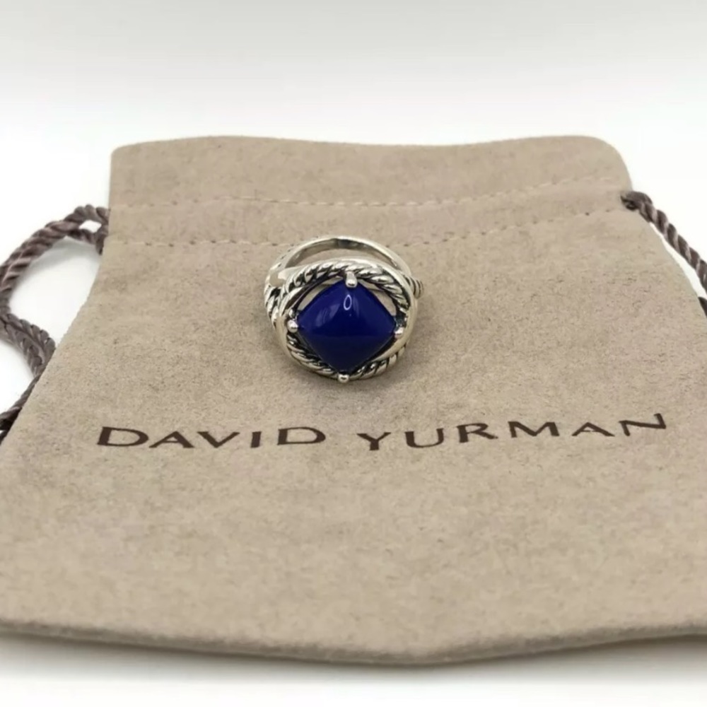 David Yurman Lapis Lazuli Infinity 11mm Ring